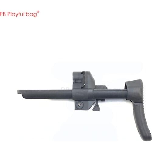 Outdoor sports DIY tactical water bullet gun mp5k nylon MP5 telescopic support small grey HQ industrial mp5k telescopic rod kd66