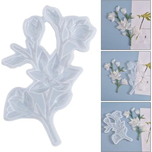 Epoxy Resin Mold Handmade Flower Ornaments Casting Silicone Mould DIY Crafts Decorations Making Tool