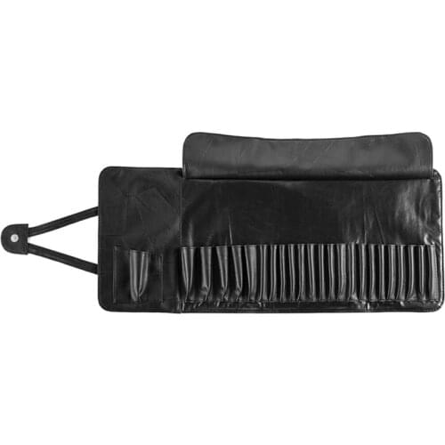 Cosmetic Bags High-Grade Pu 60Cm Portable Makeup Brush Bag Makeup Brush Storage Bag Beauty Tool Kit (No Makeup Brush)