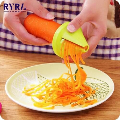 Kitchen Tool Vegetable Fruit Multifunction Spiral Shredder Peeler Manual Potato Carrot Radish Rotating Grater Kitchen Accessorie