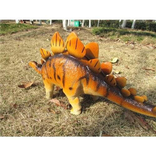 Wholesale Top quality soft large dinosaur model toy animal simulation figures artificial office home decoration kid child gifts
