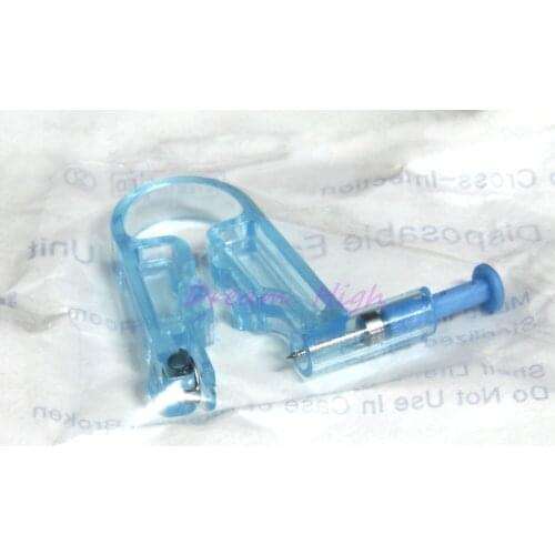 2016 New 1pcs Women No Pain Ear Piercing Kit Disposable Safe Sterile Body Piercing Gun+Stainless Steel Stud