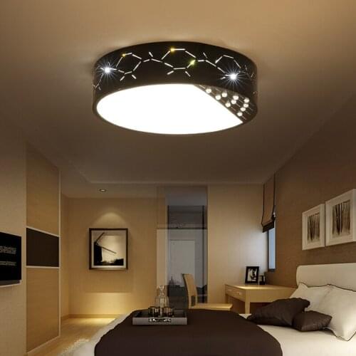 Simple round LED k9 ceiling lights living room bedroom lamp study porch aisle ceiling lamp led ceiling lamp modern lamp LU8302