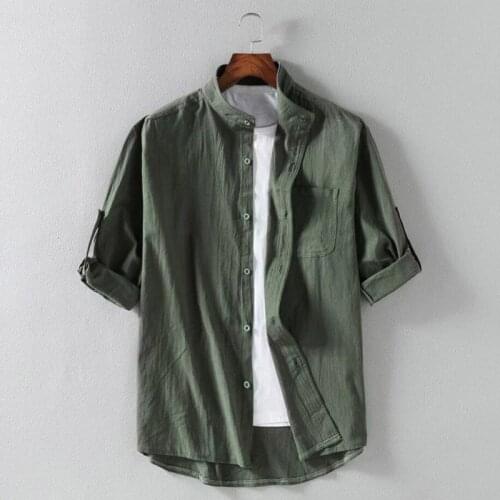 Summer 7XL Bust 135cm cotton men shirts 5XL 6XL large size shirt men 3 colors