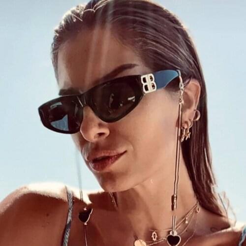 Brand Design Women Men Sunglasses Korean Fashion Retro European Sun glasses Cool Male Same Style Personality UV400 Oculos de