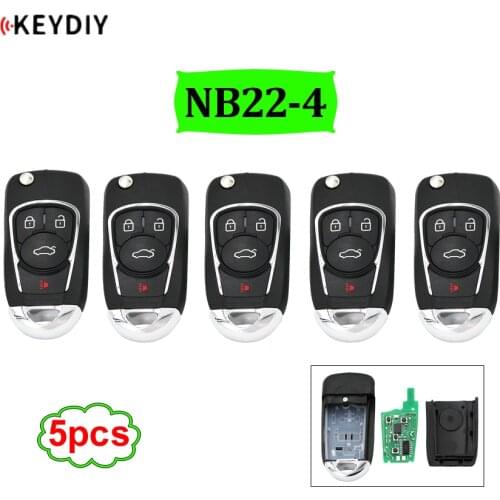 5pcs/lot NB22-3+1 NB22 universal 3 button NB series remote control for KD900 URG200 KD200 make remote with Multi-functional chip