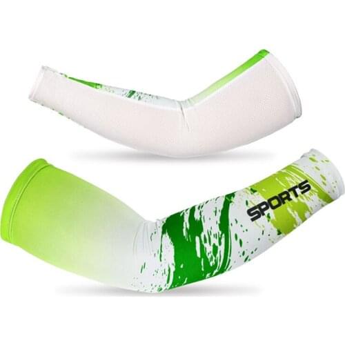 1Pair UV Protect Bicycle Arm Sleeve Warmer Sport Running Arm Warmer MTB Road Bike Cycling Basketball Arm Protective Cover BC0456