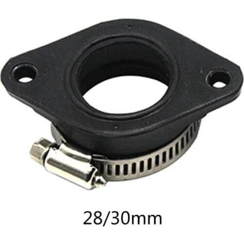 Motorcycle Carburetor Adapter Inlet Intake Pipe Rubber Mat Fit on PWK 28/30mm F19A