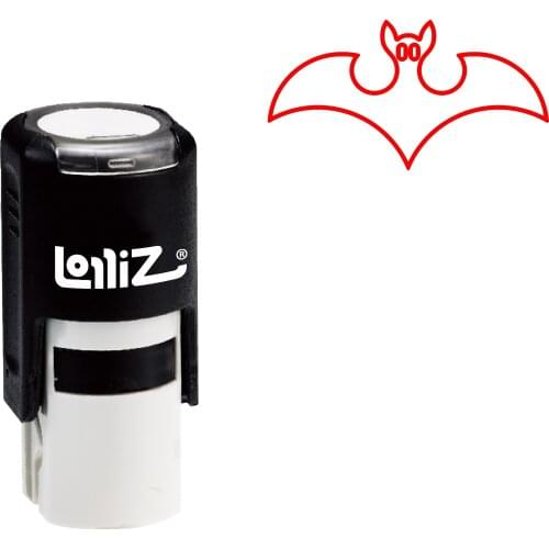 LolliZ Biomorphic Animal Symbol Series Design #110 Self-Inking Rubber Stamp