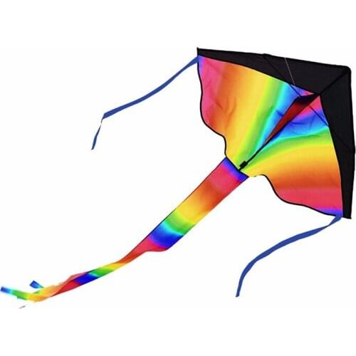 Huge Rainbow Kite for Kids - One of the Best Selling Toys for Outdoor Fun Sports - Perfect for Boys and Girls - Good F