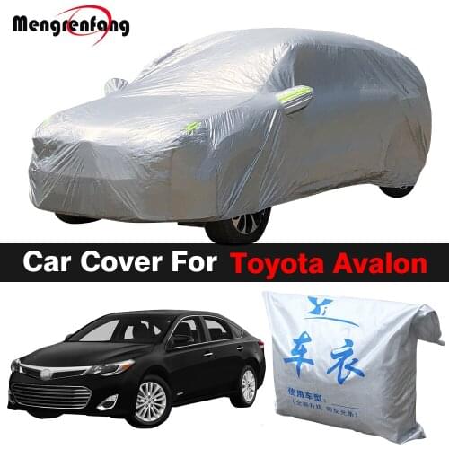 Full Car Cover Auto Outdoor Anti-UV Sun Shade Snow Rain Prevent Cover Dustproof For Toyota Avalon