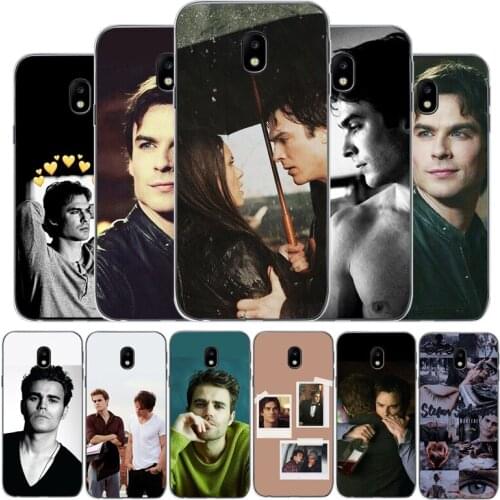 Stefan Damon Salvatore phone case For Samsung J3 J4 J5 J6 J7 J8 Plus 2017 2016 2018 J7MAX U.S. Edition version soft Back Cover