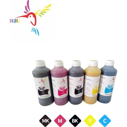 5 Colors/Set 500ml Dye Ink Bulk Ink For EPSON 7700/9700/7710/9710 Water Based Ink For EPSON 7700/9700/7710/9710 Printer