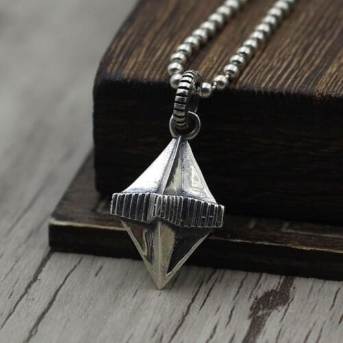 CivaSanderson Nahawi Sterling Silver 925 Pendant Influx Of five-pointed Star Three Small Cone Pendant