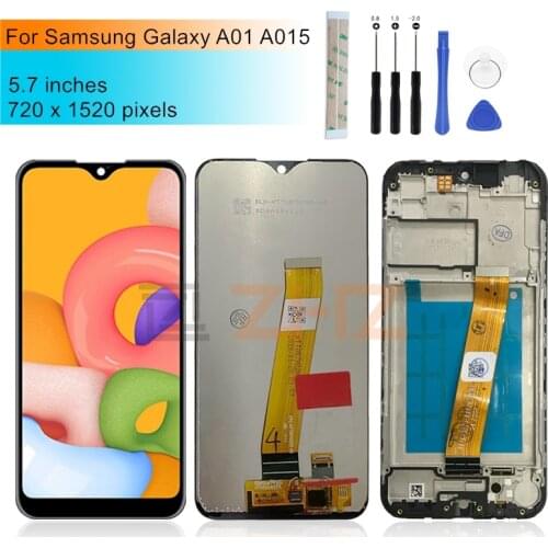 For Samsung Galaxy A01 lcd A015 A105F SM-A105G 2019 lcd Digitizer Assembly a01 display replacement Repair parts
