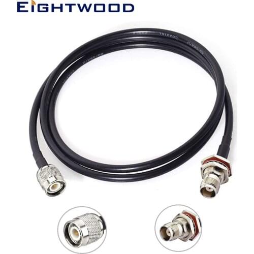 RTK Survey GPS Antenna Cable RG58 1m TNC Male to Female for Vehicle Trimble Topcon Leica Sokkia GNSS RTK Receiver Boat Navigatio