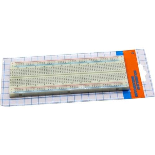 Glyduino 830 Point MB-102 Solderless Breadboard DIY Electronics for Arduino