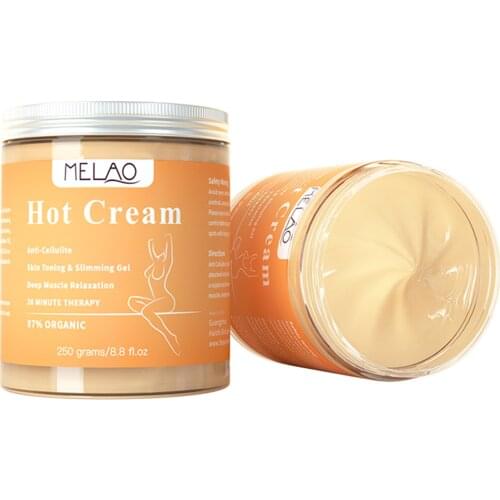 MELAO Body Slimming Massage Cream Lifting Firming Weight Loss Anti Cellulite Hot Cream Promote Fat Burning Thin Leg Waist 250g