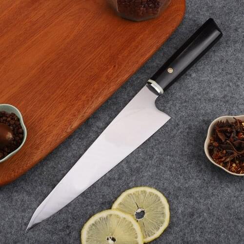 The Iatest Kitchen Chef 8-Inch Three Stainless Steel Meat And Vegetables Practical Slicing Knife Tool