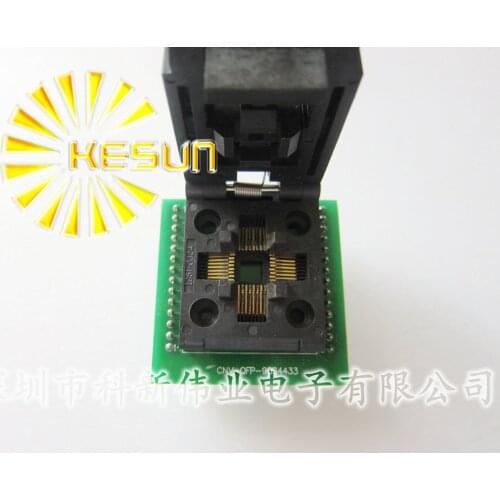 CHIP PROGRAMMER SOCKET TQFP32 QFP32 / LQFP32 TO DIP28 adapter socket support ATMEGA8 series