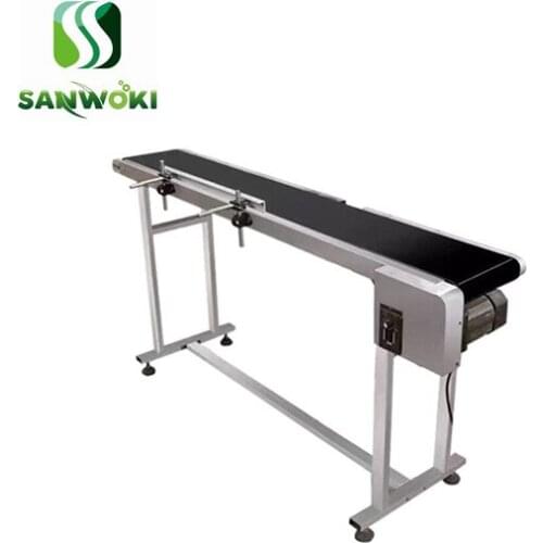 Inkjet Printer Conveying Table Stainless Steel Bottle Conveyor Belt Machine for Food Drinking Medicine Box Bag Stiker