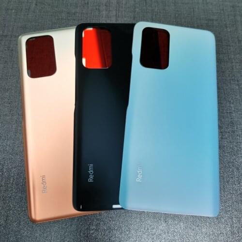 For Xiaomi Redmi Note 10 Pro Back Battery Cover Glass Rear Door Housing Cover Replacement Case For Redmi note 10 pro Phone Case