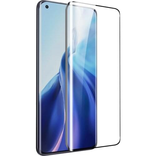 NILLKIN for Xiaomi Mi 11 Ultra Screen Protector Impact Resistant Curved Fully Glued Soft Film for Xiaomi 11 Mi11 Mi 11 Pro