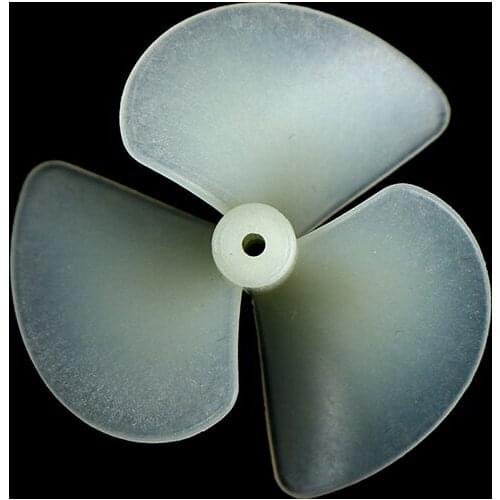 DIY Hard Nylon 3Blade Boat Propeller 28mm 36mm 42mm CW CCW 2mm Shaft for RC Boat