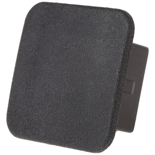 1-1/4 Inch (1.25\") Universal Class I and Class II Black Trailer Hitch Cover Plug
