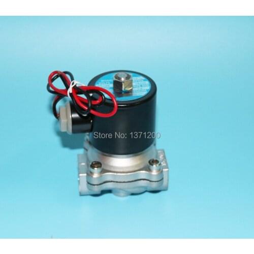 1/4",3/8",1/2",3/4" Stainless Steel 304 N/C Electric solenoid valve AC110VPneumatic Valve for Water Oil Air Gas
