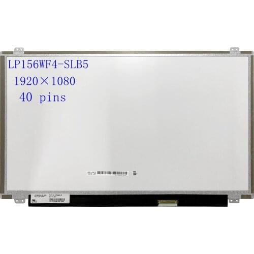 15.6inch IPS Laptop Lcd Screen Matrix LP156WF4 SLB5 LP156WF4-SLC1 LP156WF4-SLB2 1920*1080 40pin