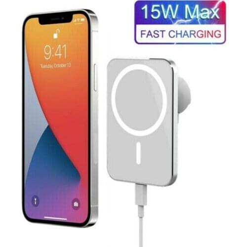 15w Magnetic Car Wireless Charger Qi Fast Charging Mount Vent Phone Stand For Iphone 12 Mini 12Pro 12 Car Holder