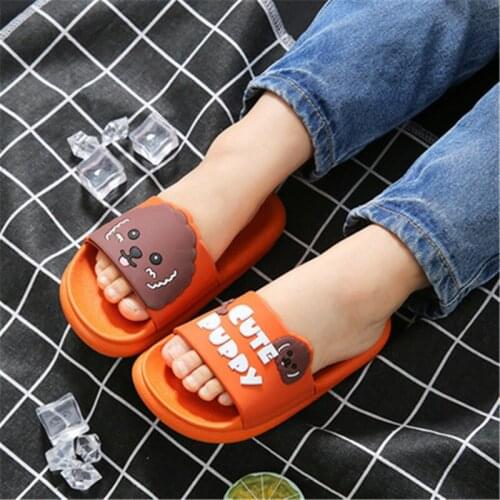 2021 Summer Boys Girls Slide Sandals Home Children Outdoor Beach Pool Sandal Soft Anti-Slip Bath Slippers for Little Kid/Big Kid