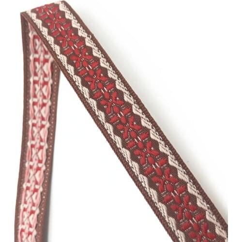 5Yards 15mm 5/8" Handmade DIY Sewing Materials Flowers Embroidery Woven Ribbon Gift Wrapping Decoration Jacquard Ribbon