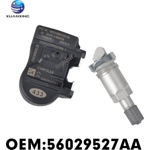 56029527AA Tire Pressure Sensor Monitoring System 433MHz TPMS For Chrysler 200 2012-2013 Year Dodge JCUV 2010