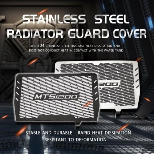Motorcycle Accessories Radiator Guard Protector Grille Grill Cover For Multistrada 1200 MTS1200 2017-2018 MTS 1200 17 18