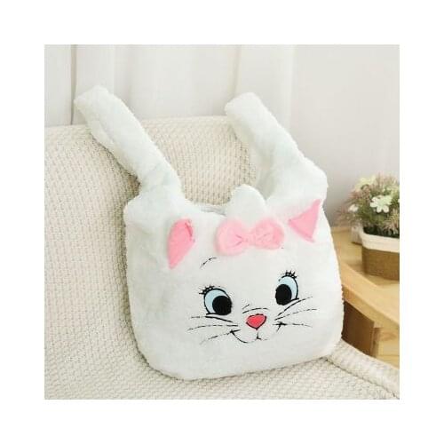 Disney Marie Cat Mickey Stitch Anime Figures Cartoon Product Cosplay Accessories Casual Shoulder Bag Gifts Unisex