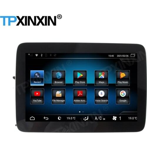 8+256G 1 DIN Car Radio Receiver Android 11 Auto For Mercedes Benz SLK Class SLK200 SLK230 GPS Navigation Video Player Head Unit