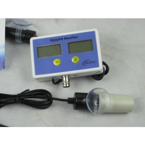 Aquarium PH / TDS Monitor PH meter TDS meter tester 0-14ph 0-1999PPM