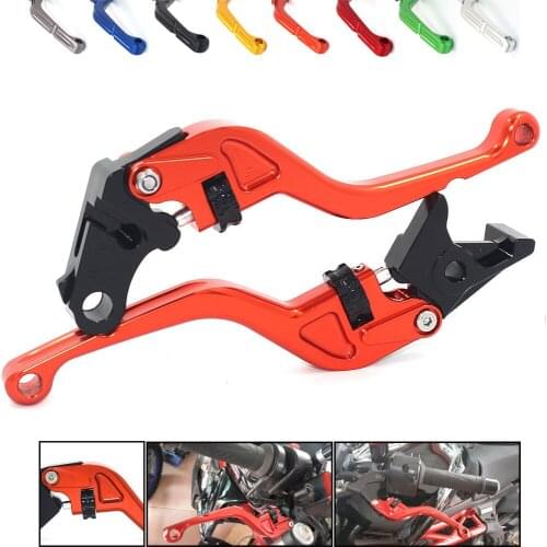 BJMOTO Motorcycle Lever Sets For RC125 RC200 RC390 RC/DUKE 125 200 390 Thumb Wheel Roller Adjuster CNC Brake Clutch Levers