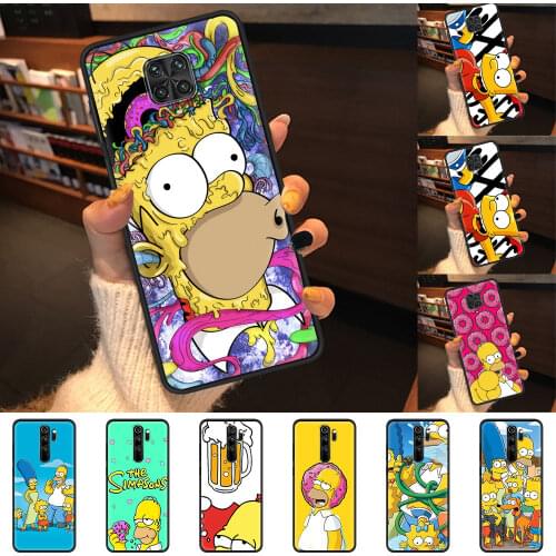 Soft Coque For Xiaomi Redmi Note 9S 9 8 8T 9C 9A Mi Poco M3 X3 NFC 9T 10T Pro 5G Black Phone Case Back Shell Simm Fashion Psons