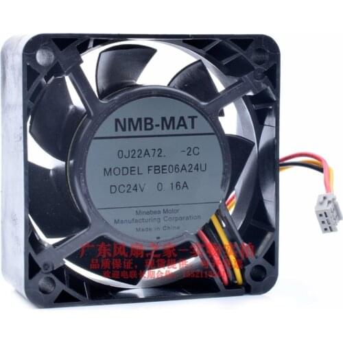New original FBE06A24U 24V 0.16A 6CM 6025 ultra-quiet cooling fan