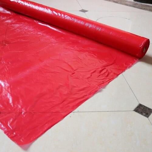 Wholesale 450m/Roll Red Plastic Mulch Film Agricultural Plants Vegetable Planting Grow Film Farm Crops Yield Increasing Film