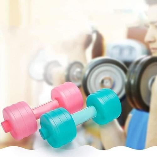 Portable Dumbbell Water Filled Dumbbell Adjustable Watered Dumbbells Hand Weight Fitness Equipment For Women Fitness Equipment