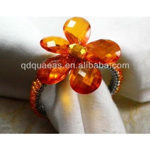 Aliexpress sold beaded wedding napkin ring