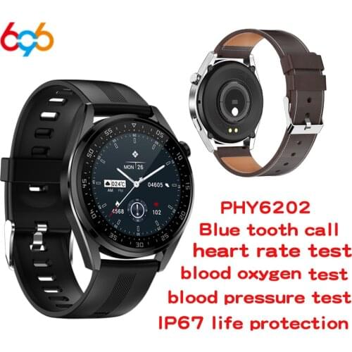 696 Newest E20 Smart Watch Heart Rate Blood Pressure Blood Oxygen Test BlueTooth Call Smartwatch For IOS Android Huawei Xiaomi