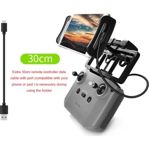 STARTRC Mavic Mini 2 Phone Mount Holder Tablet Stand OTG Type-C Cables For DJI Mavic Air 2/2S Mini SE Drone Control Bracket