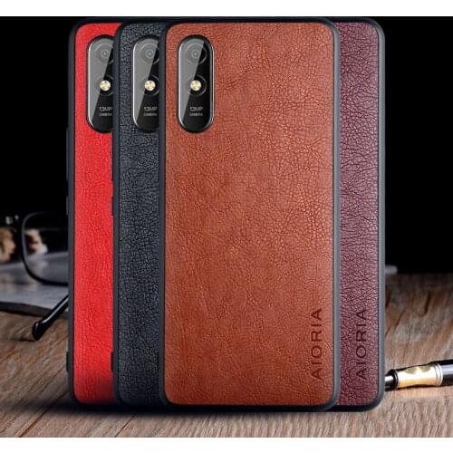 Case for Xiaomi Redmi 9A funda luxury Vintage Leather skin capa soft tpu phone cover for xiaomi redmi 9a case funda coque