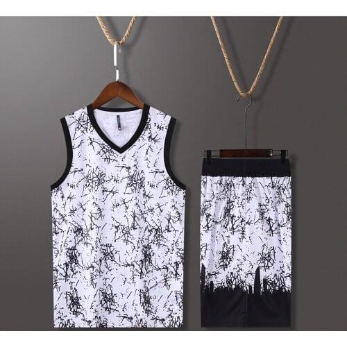 Colorful Basketball Uniform For Women Men Multi Sized V Neck Sleeveless Training Vest Gym Pants Set In Polyester Fabric LB8103A