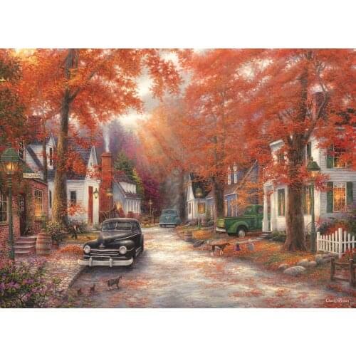 At Jigsaw Puzzle 2000 Pcs A Moment on Memory Lane For Adult&Kids Toy Educational Entertaintment Landscape Fun Games 4 Varieties